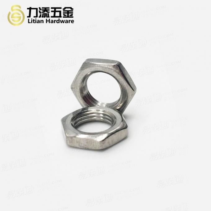 小六角特扁细牙螺母GB808