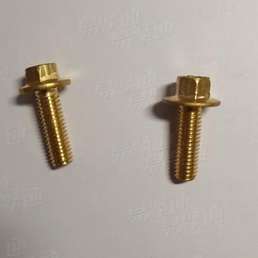 铜制六角法兰面螺丝