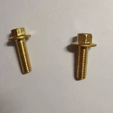 铜制六角法兰面螺丝