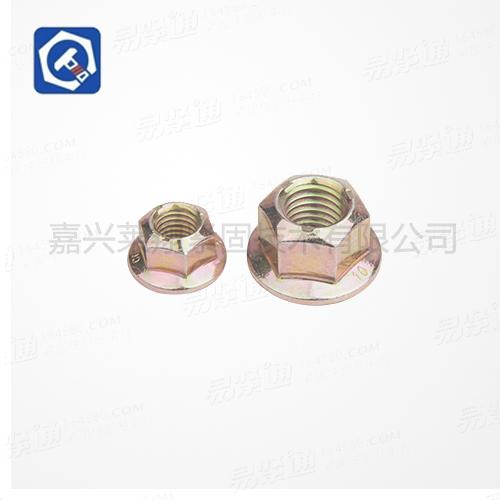 全金属六角法兰面锁紧螺母GB6187.1