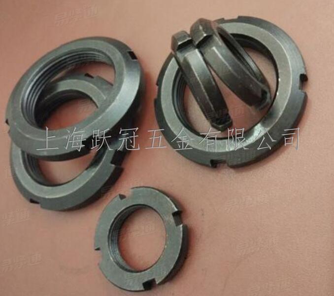 上海供應德标DIN981中碳鋼8級圓螺母