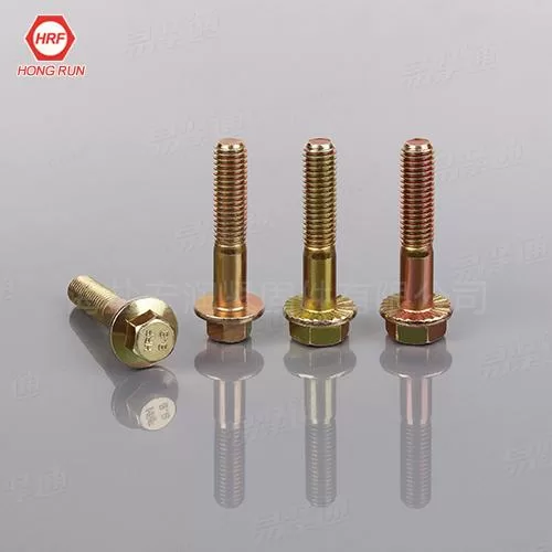 EN1665六角法兰带齿螺栓