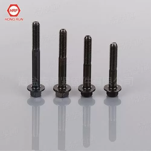 DIN6921碳钢8.8级法兰螺栓 DIN6921加长法兰螺丝批发12*40mm