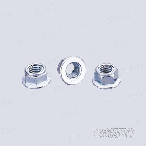 铁片自锁法兰螺母