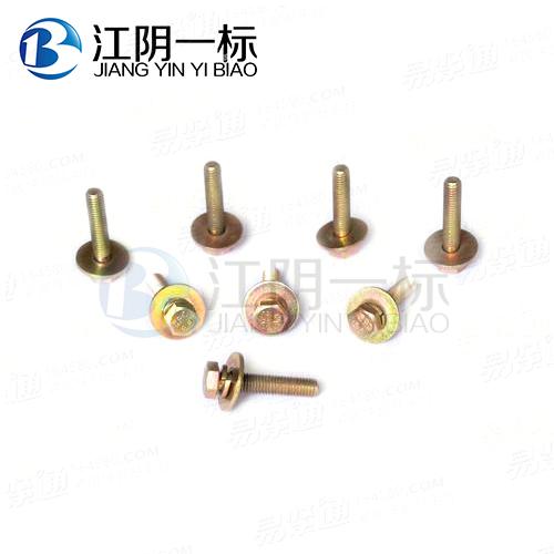 Q146 六角头螺栓与弹垫、平垫组合