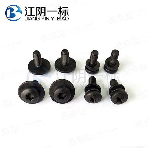 Q236B十字槽盘头螺钉弹平垫组合件