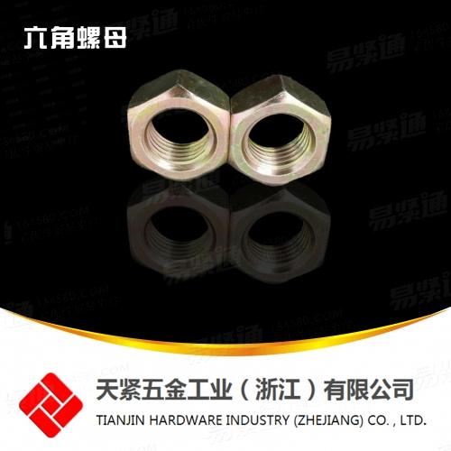带倒角六角薄螺母DIN439