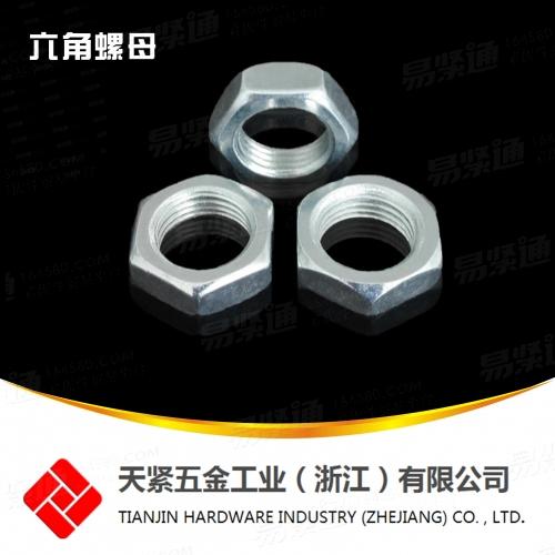 DIN439无倒角六角薄螺母