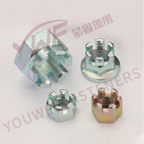 开槽螺母 JIS B 1170-2011