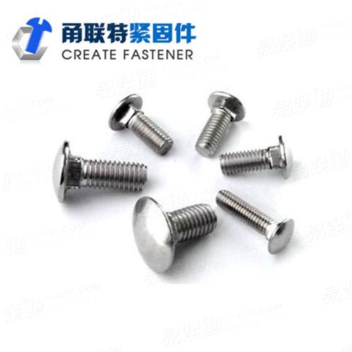 美制马车螺栓  美标圆头方颈螺栓 ASTM A307 Gr. A