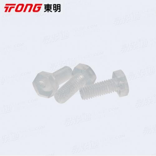 PC聚碳酸酯六角头螺栓 塑料透明螺丝