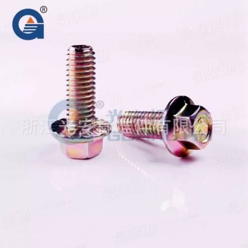 Q181/Q180六角细牙法兰面带齿螺栓
