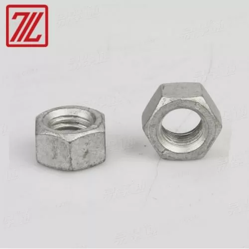 碳钢8级六角螺母 GB6170六角螺帽 达克罗 M8M10M12-M42螺母