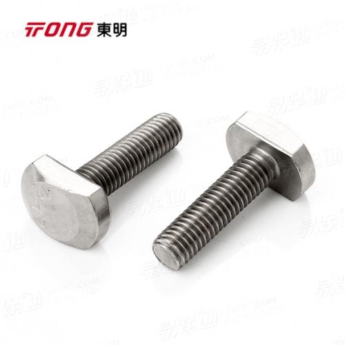 304不锈钢T型螺丝 GB37T型槽用螺栓 T形压板螺丝