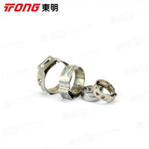 304不锈钢单耳无极卡箍 水管卡子喉箍电线卡抱箍汽车管箍油管管夹