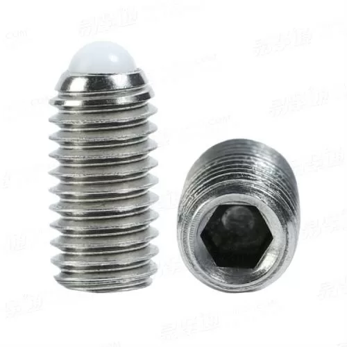 不锈钢内六角波珠螺丝（POM珠）