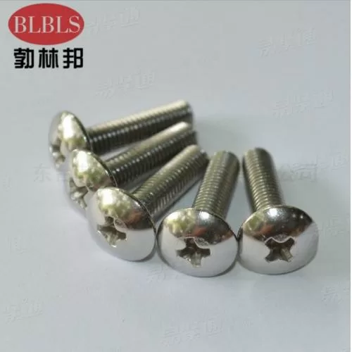 304不銹鋼十字槽大扁頭機(jī)螺釘 不銹鋼電子電器螺絲JISB1111緊固件