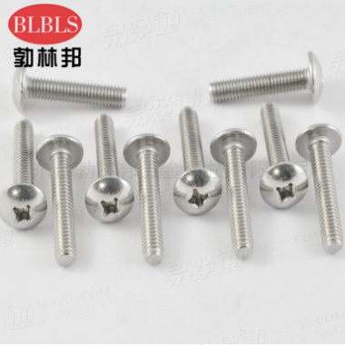 GB973不锈钢十字槽扁圆头螺钉