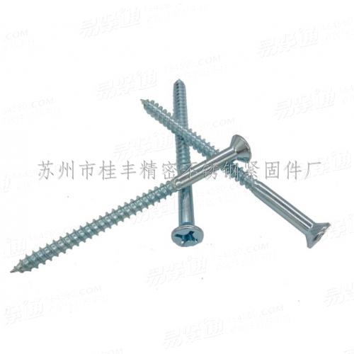 碳鋼沉頭木螺釘