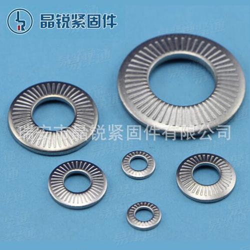 NF25-511不銹鋼單面齒鎖緊墊圈  不銹鋼法式墊圈
