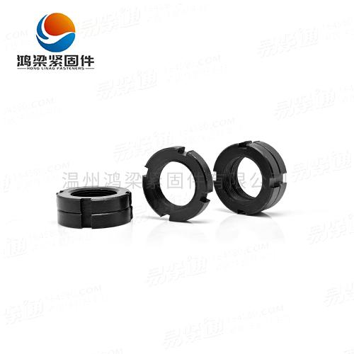 DIN981 (KM) - 2009 用于MB...型防松垫圈的KM...型/KML...型/HM...T型滚动轴承用锁紧螺母（圆螺母）