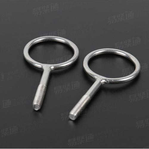 304不锈钢加长吊环螺丝吊环螺栓防锈环形起重吊环螺钉M6M8M10M12