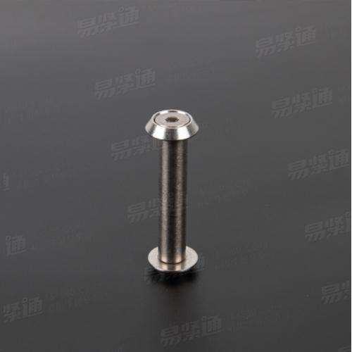 半圆头内六角螺丝半牙缩杆镀锌M6MM10粗杆家具玩具器材配件