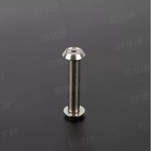 半圆头内六角螺丝半牙缩杆镀锌M6MM10粗杆家具玩具器材配件
