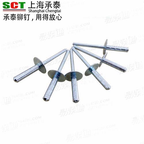 全铁多鼓大帽叶抽芯铆钉