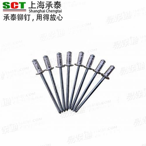 开口型圆头双股抽芯铆钉