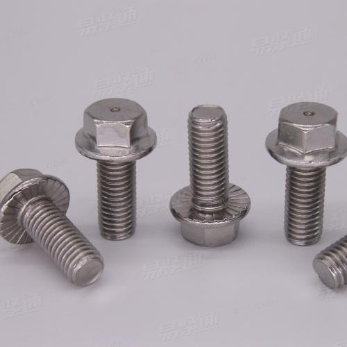 Q180 【六角法蘭面帶齒螺栓】