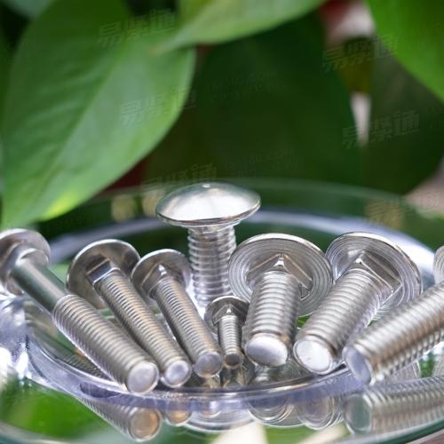 GB12不锈钢圆头方颈螺栓 马车螺栓