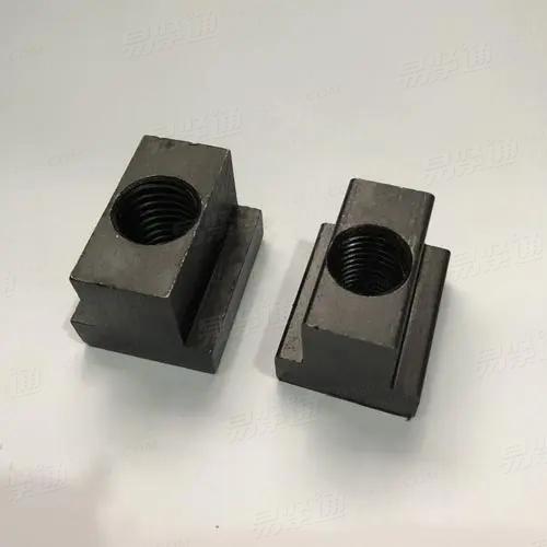 GB/T12868 - 1991 【T形槽用螺母】材料：碳鋼、合金鋼等；表面處理：本色、發黑、鍍鋅等