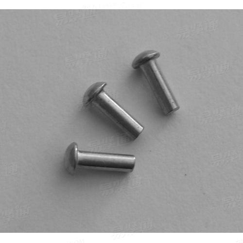 GB/T1011 - 1986 【大扁圓頭鉚釘】材料：碳鋼；表面處理：本色、鍍鋅等