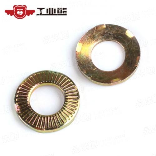 65Mn弹簧钢材质 镀彩锌 NFE-K型 接地刺破垫圈 SN70093接地垫圈