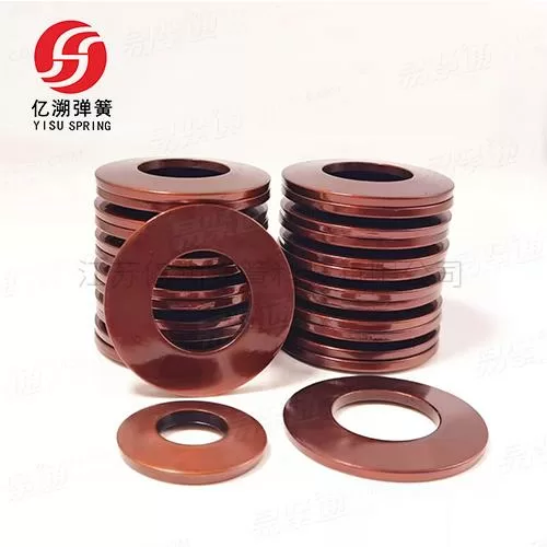 廠家直供DIN6796碟簧12.5*6.2*0.7 碟形彈簧60Si2MnA蝶形墊片氫能源電解槽碟簧