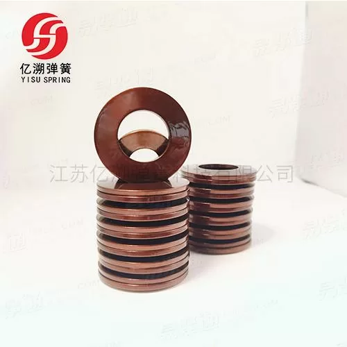 廠家直供DIN6796碟簧225*112*8碟形彈簧60Si2MnA蝶形墊片支持定做氫能源電解槽碟簧