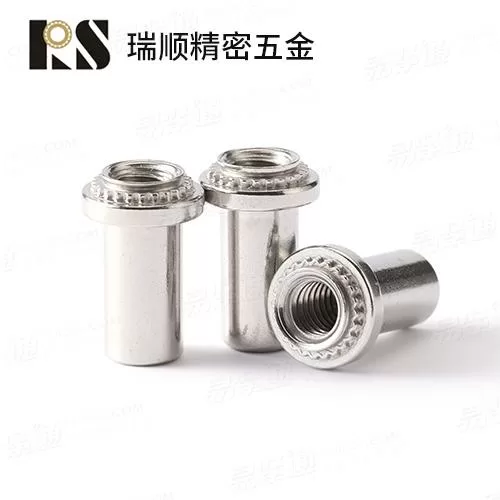 现货BS-M5-1 BS-M5-2冷镦304不锈钢防水压铆螺母密封螺母柱