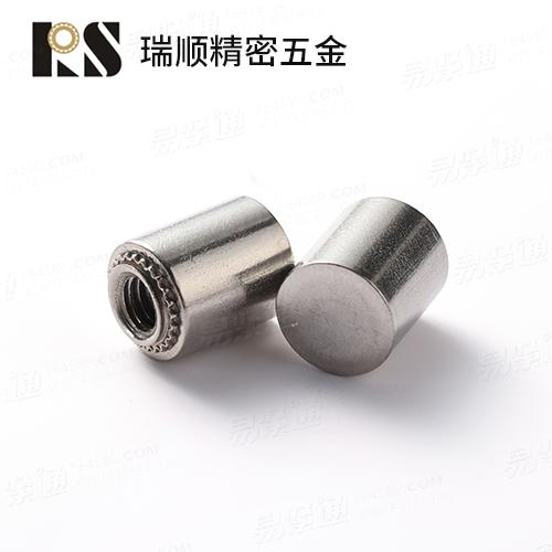 华为标准不锈钢防水压铆螺母 BS-M5-10-2碳钢镀锌压板螺母柱