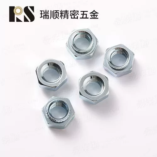 全规格现货碳钢斜花压铆螺母凯莉螺 母K-M8-1