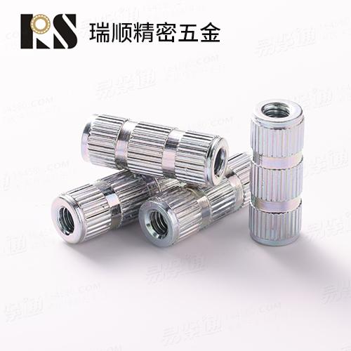 供应汽车专用 M4-20不锈铁碳钢直纹花螺母 滚花螺母