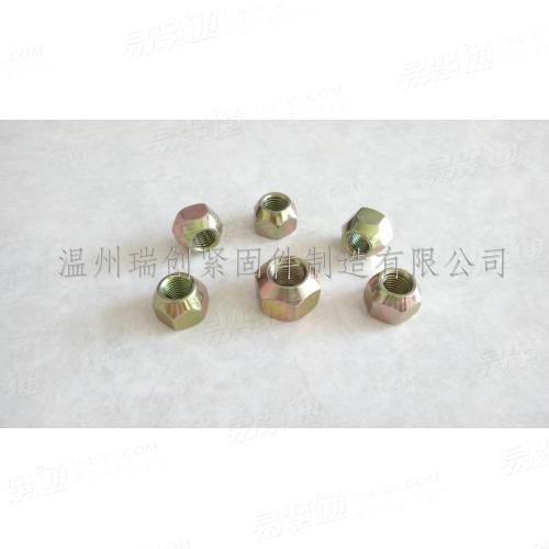 GB6187(壓點式)  全金屬六角法蘭面鎖緊螺母(壓點式)