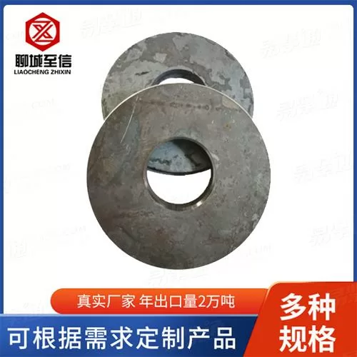 DIN6916高强度倒角平垫圈 热处理发黑平垫圈 板材生产硬度均匀