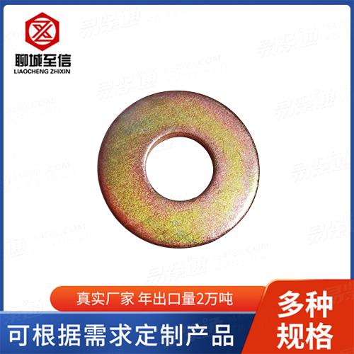 Q401、Q402汽标墊圈 無毛刺 零次品 鍍彩鋅平墊圈