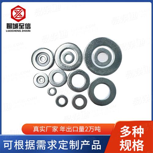 厂家直销大量现货ISO7089镀锌平垫圈