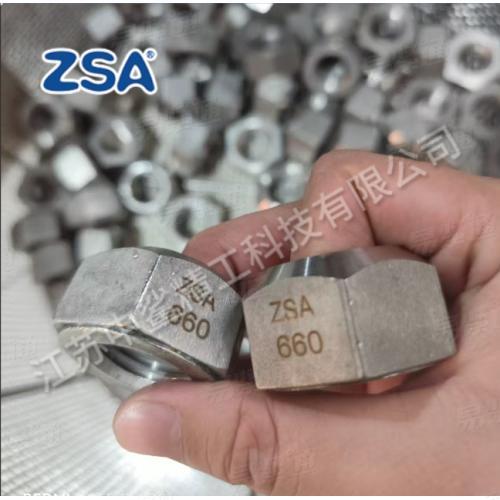 ASTM A453 Grade 660 六角鎖緊螺母