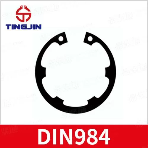 专业挡圈卡簧供应商DIN984孔用带凸缘弹性扣环(内部挡圈)