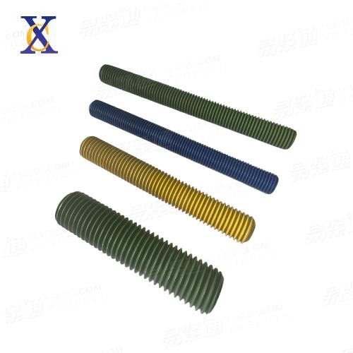 特氟龙螺柱HG20634管法兰用全螺纹螺柱化工螺柱厂家直销