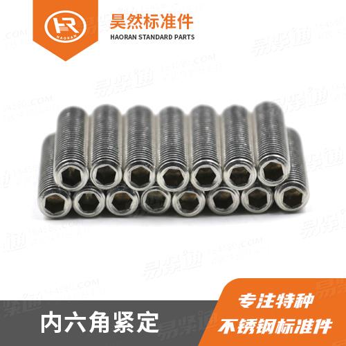 公制 M6~M39 DIN913内六角平端緊定螺釘Inconel718