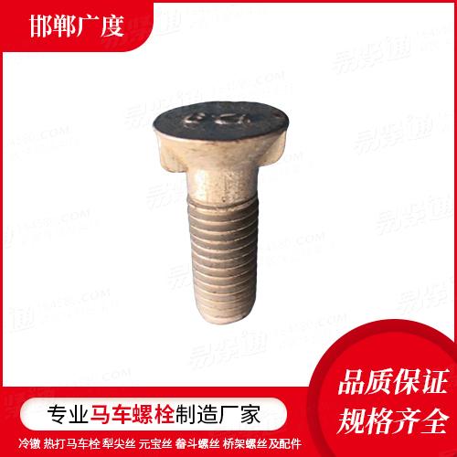 专业马车螺栓厂家DIN608短方颈沉头螺栓